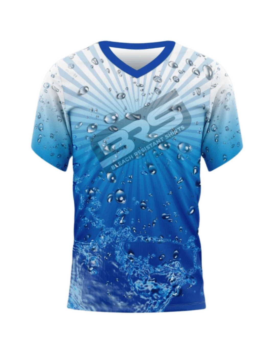 V Neck Short Sleeve