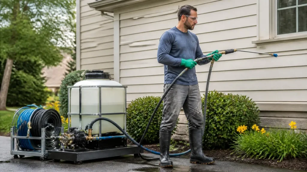 Sodium Hypochlorite Safety for Pressure Washing
