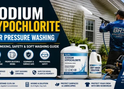 Sodium Hypochlorite for Pressure Washing Mixing & Safety Guide